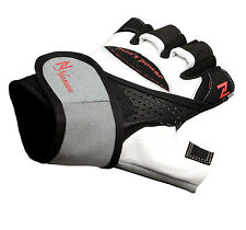 Pro Ascenceur Gel Haltérophilie Musculation Gants Gym Sangles Barre Cuir Grip