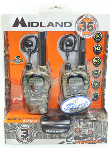 Midland gxt1050vp4 radios with - midland,