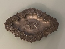 Automobilia Automobile cendrier Peugeot Cercle de Beaulieu début 1900