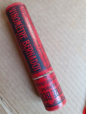 Objet de métier  Ancien VINOMETRE BERNADOT DEPOSE (complet)