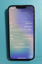 Apple iPhone 13 Pro bloqué icloud ecran en bonne état vitre arriere cassé