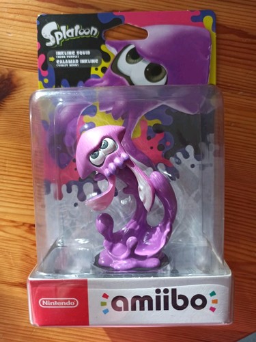 Amiibo calamar inkline purple - calamar,