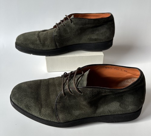 Santoni suede boots - suede,