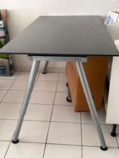 table haute avec plateau en