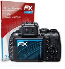 atFoliX 3x Protecteur d'écran pour Fujifilm FinePix HS30EXR clair