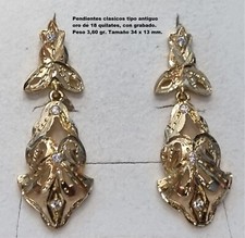 BOUCLES D'OREILLES TYPE ANCIEN