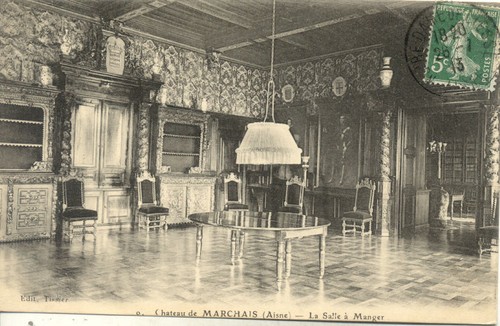 Chateau marchais salle - marchais, la