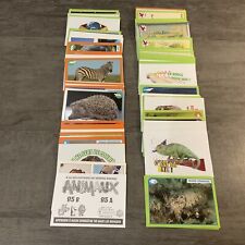 ANIMAUX 2019 - A la découverte du monde animal - Lot de 8 images Panini au choix