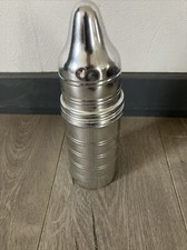 Thermos Pour Biberon En Métal Argenté Ancien - Vintage - 1950
