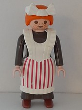 Playmobil personnage femme maison 1900 servante victorienne belle époque western