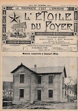 REVUE - L'ETOILE DU FOYER  - 1907 - MAISON CONSTRUITE A  SEYSSEL