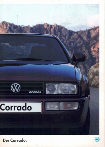 Catalogue brochure corrado - catalogue, vw