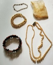Lot de 3 bracelets vintage en