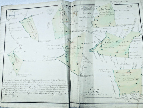 Montluçon 1787 arpenteur