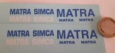 decalcomanie decals matra
