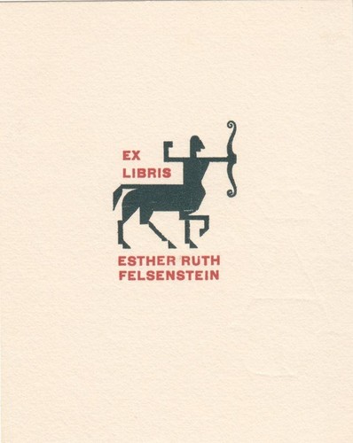 Exlibris bogen kentaur zentaur - bogen,