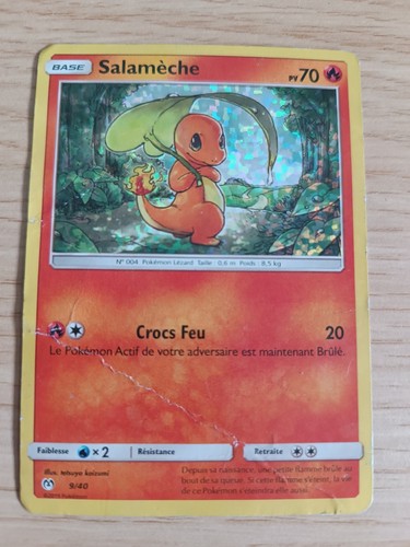 Carte pokémon salamèche 40 - pokémon, 9/40
