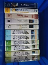K7 vidéo VHS C’est pas sorcier, et reportages (en lot ou à l’unité)