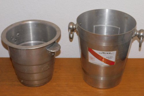 Lot seau glace bouteille - lot,