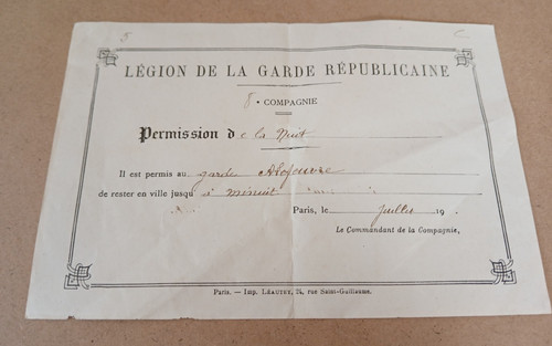 Légion garde - de, la
