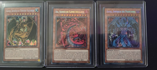 Carte 3 bêtes - carte, yu-gi-oh
