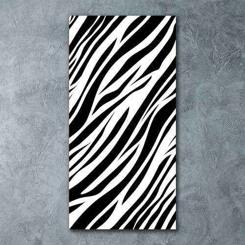 Tulup tableau sur verre - tableau,
