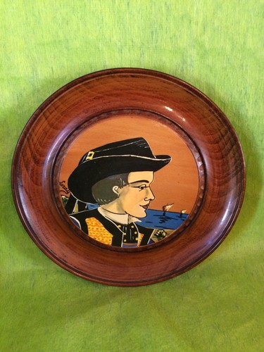 Assiette bois homme - assiette, breton