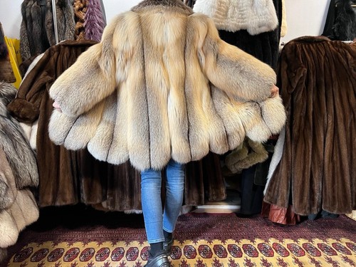 Manteau fourrure renard - de,