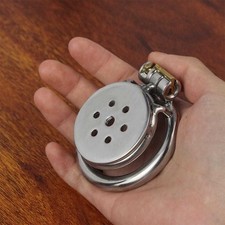 Anneau De Rétention Cage De Chasteté Pour Hommes Pénis Bondage SM Verrouillable