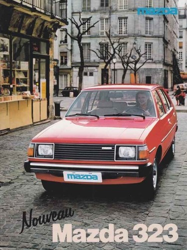 Catalogue brochure mazda - brochure, 323