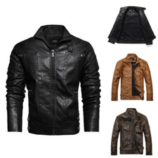 Veste En Cuir De Moto Pour