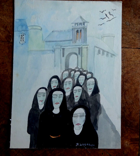 Dessin ancien expressionniste