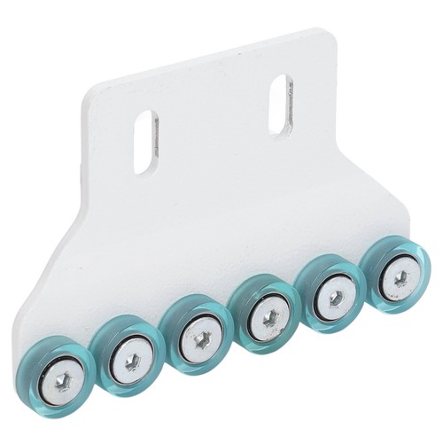 Roue auxiliaire pour - , plaqueuse