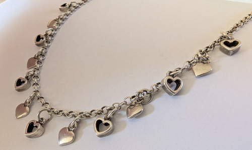 Ancien collier argent - ancien,