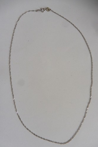 Collier fine chaîne argent - collier, en