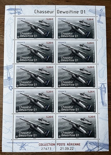 France feuille poste aérienne - france,