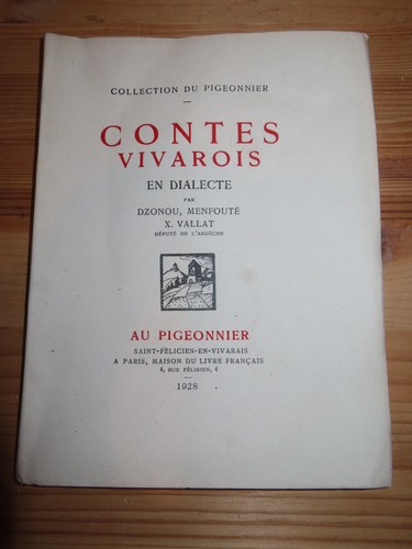 Contes vivarois pigeonnier - , au