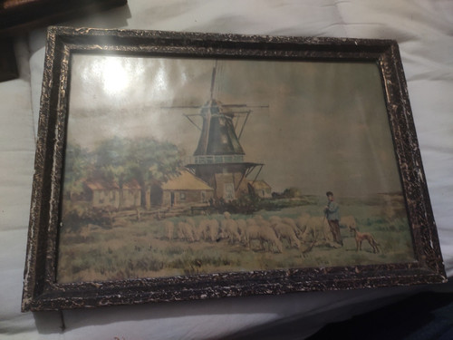 Ancien tableau sur - tableau,