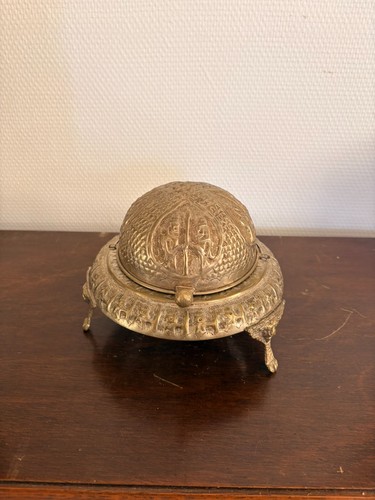 Ancien plat service - plat, beurre