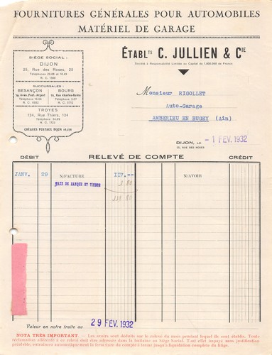 1932 fournitures generales - fournitures,