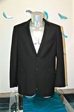 luxueuse veste costume cintré noire fines rayures KENZO taille 52 excellent état