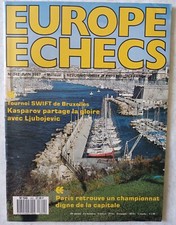 REVUE EUROPE ECHECS - n°342 - Zsuzsa PULGAR -Champ France des Jeunes -Juin  1987