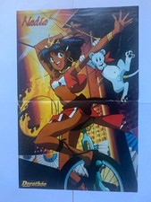 Vintage 90’s POSTER SEUL CLUB DOROTHÉE MAGAZINE : Nadia Secret De L’eau Bleue