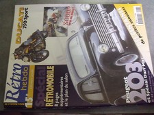 µ? Revue Retro Hebdo n°48 Ducati 750 Sport Peugeot 203  & Special Darl'Mat