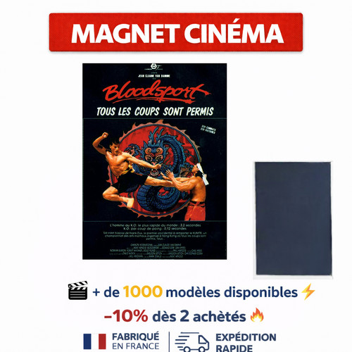 Magnet film karaté culte - karaté,