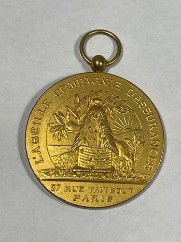 Médaille abeille compagnie - médaille, l'abeille