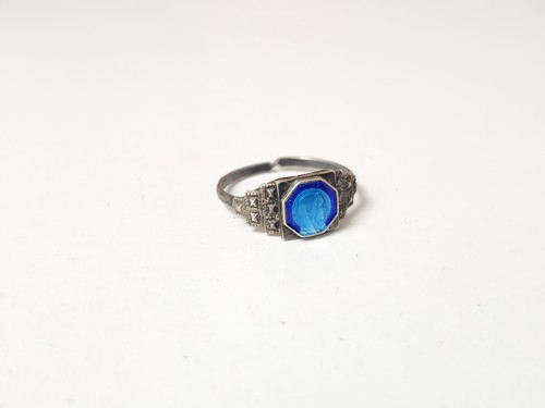 Bague religieuse vintage - , en