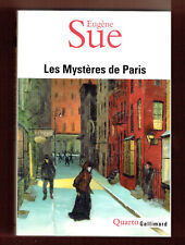 Eugène Sue - Les Mystères de Paris, édition intégrale annotée, Lyon Caen, Quarto