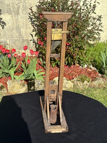 Rare guillotine art populaire - rare,