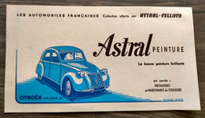 buvard 2CV CITROEN peinture